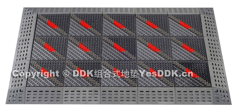 D120-D型DDK三合一组合式模块地垫图片门垫图片