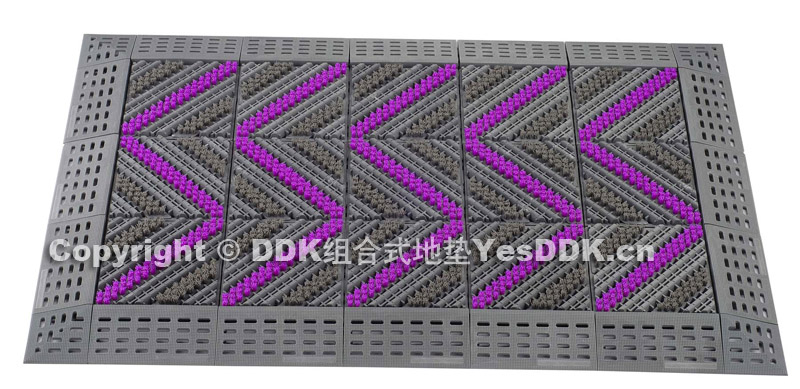 K1161-K型DDK三合一组合式模块地垫图片门垫图片