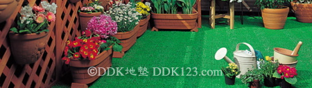 “DDK芬特洁”塑料草坪防滑地垫图片