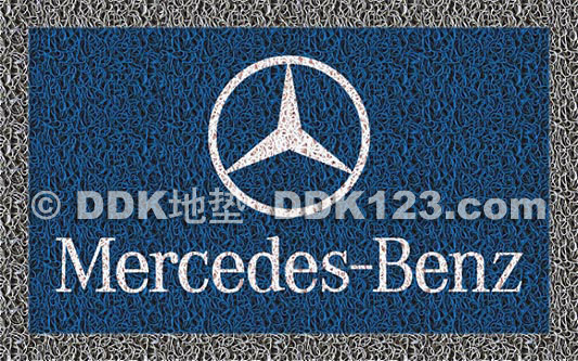 PVC丝圈材质的商标地垫广告logo地垫