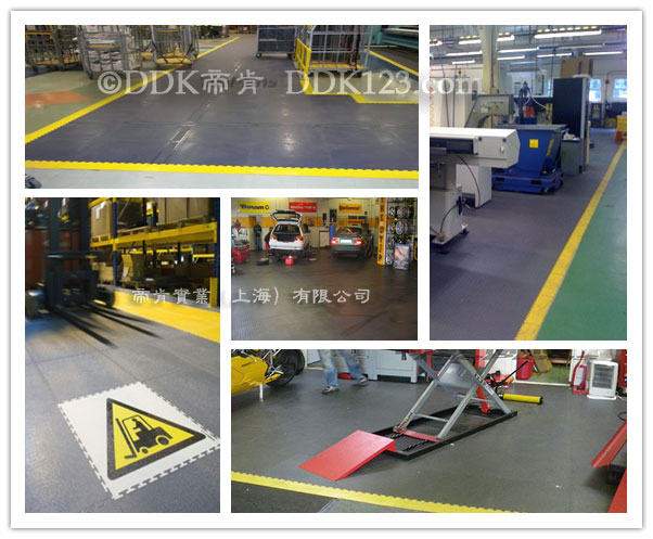 车间塑胶地板,工厂车间地面用塑胶地板,「DDK-速帕SUPA2000」车间塑胶地板